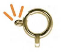 片麻痺のある人のためのネックレス装着補助具