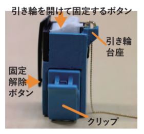 片麻痺のある人のためのネックレス装着補助具