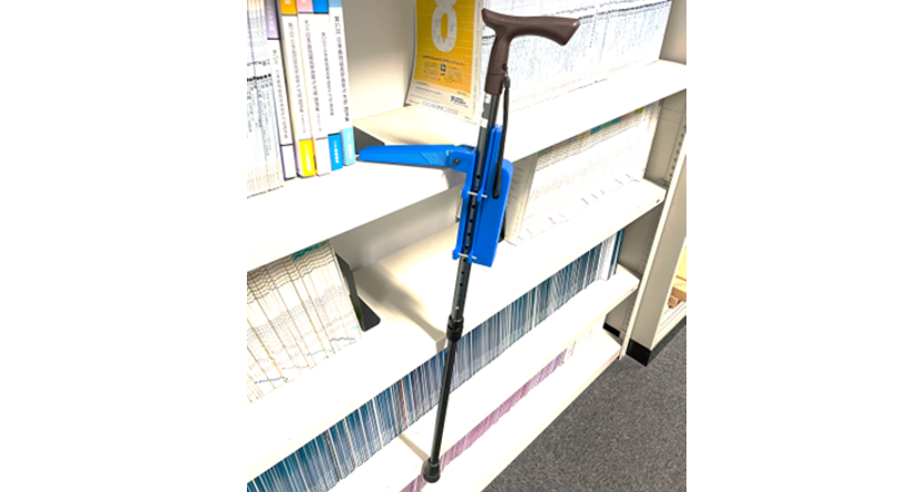 視覚障害者向け白杖装着用電子コンパス